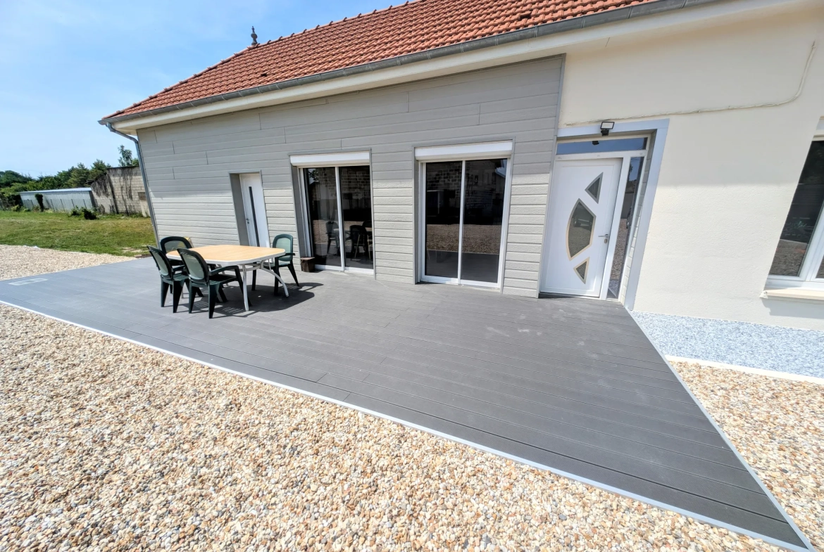 Maison rénovée de 204 m² avec 4 chambres et grand terrain à Charmont-sous-Barbuise 