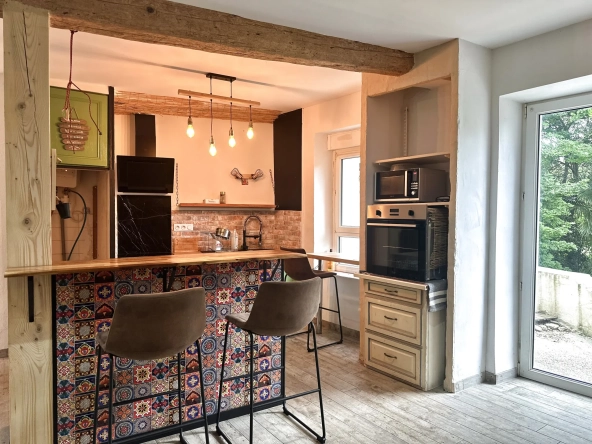 Maison T4 avec jardin arboré à Trèbes, secteur calme et recherché