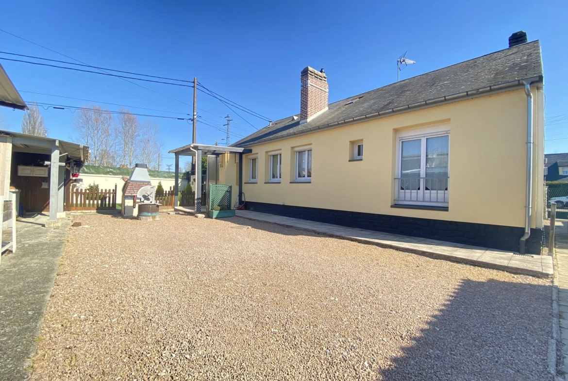 Maison 3 chambres à vendre à Abbeville près du centre-ville 