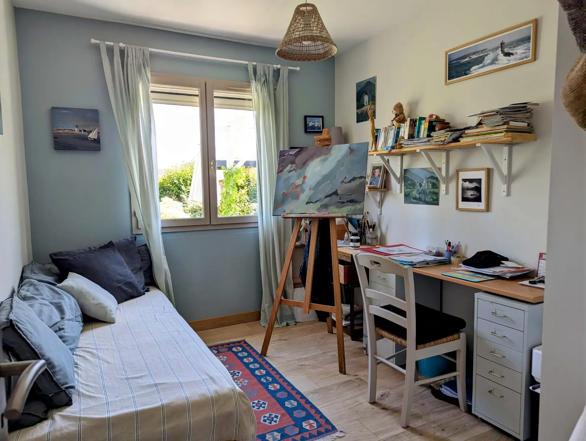 Villa de plain-pied à Ginestas avec jardin et stationnement multiple 