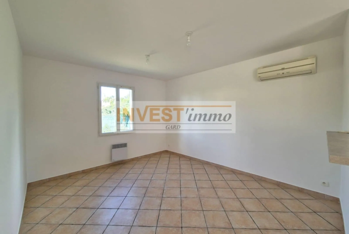 Charmante maison de plain-pied avec jardin à Bouillargues à vendre 