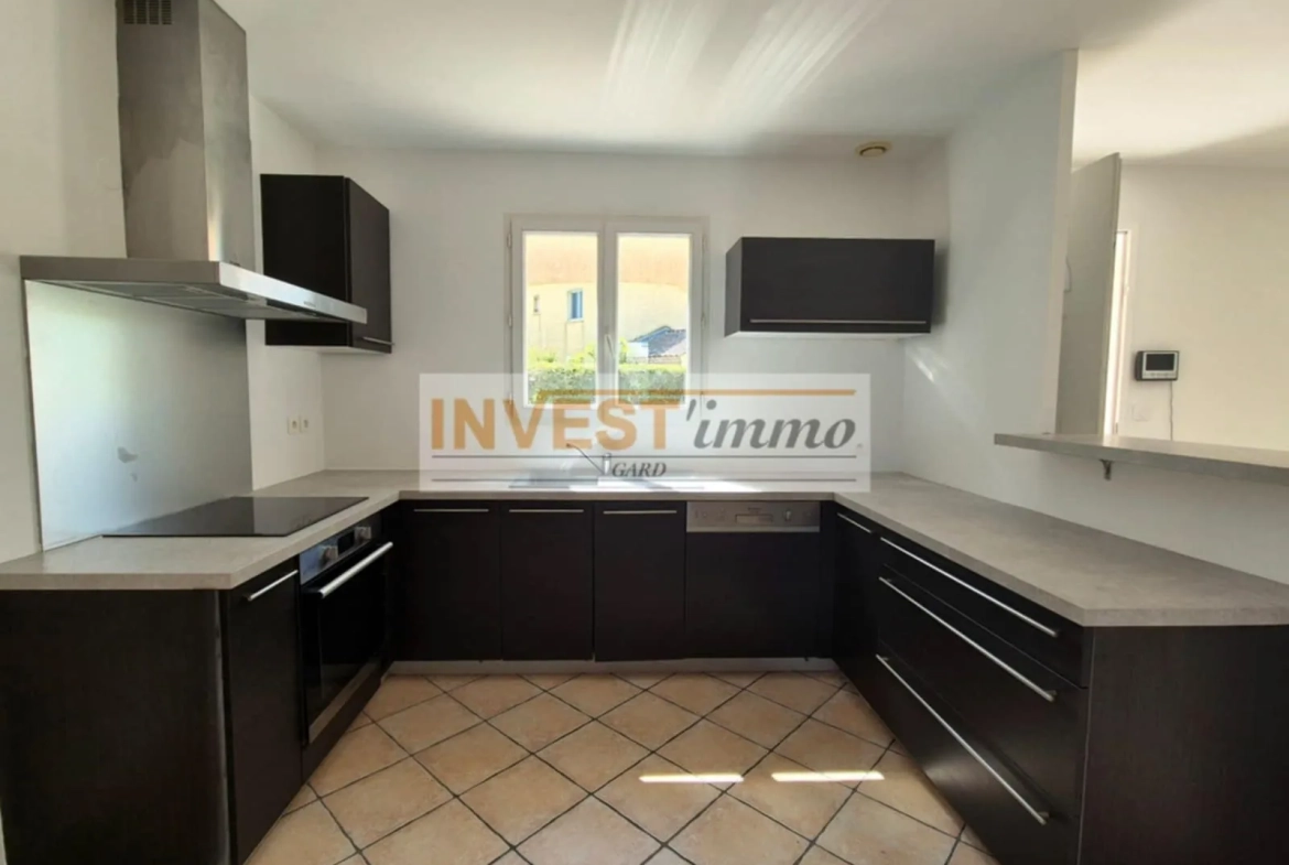 Charmante maison de plain-pied avec jardin à Bouillargues à vendre 