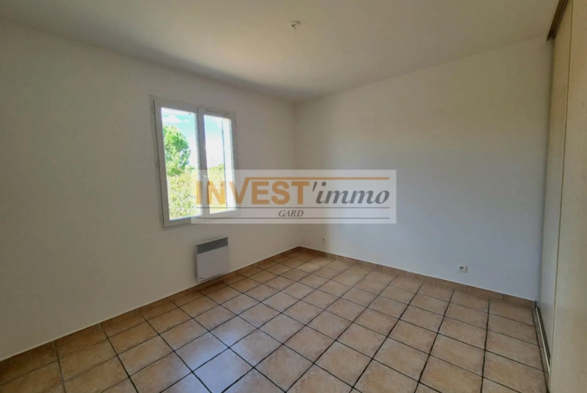 Charmante maison de plain-pied avec jardin à Bouillargues à vendre 
