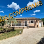 Charmante maison de plain-pied avec jardin à Bouillargues à vendre