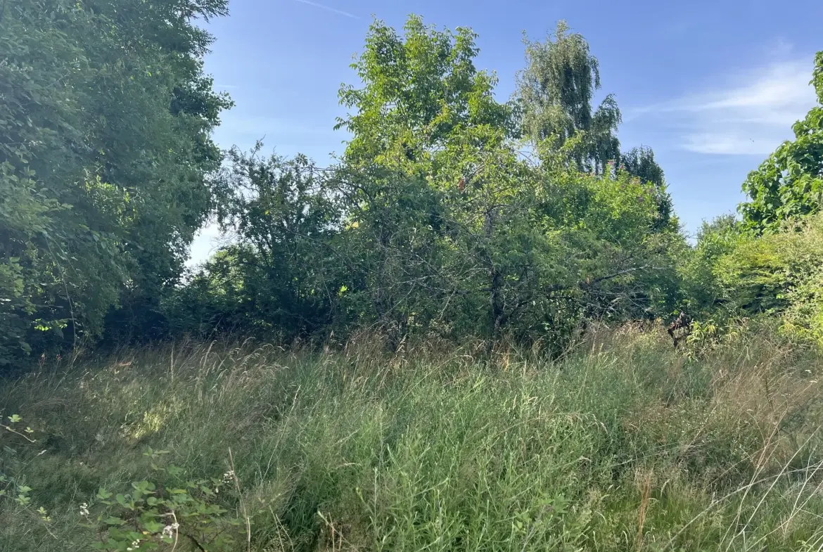 Maison de plain-pied à rénover à Saint Laurent de la Salle sur 1475 m² 