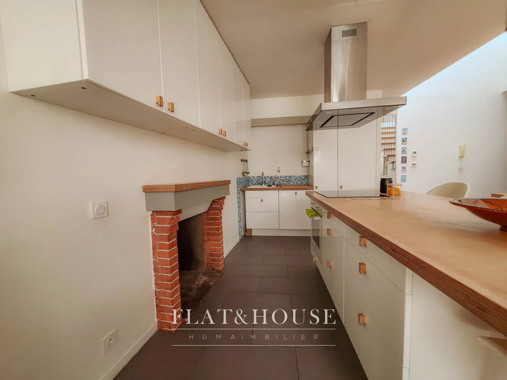 Achat appartement duplex de 69 m² style loft à Nantes centre 