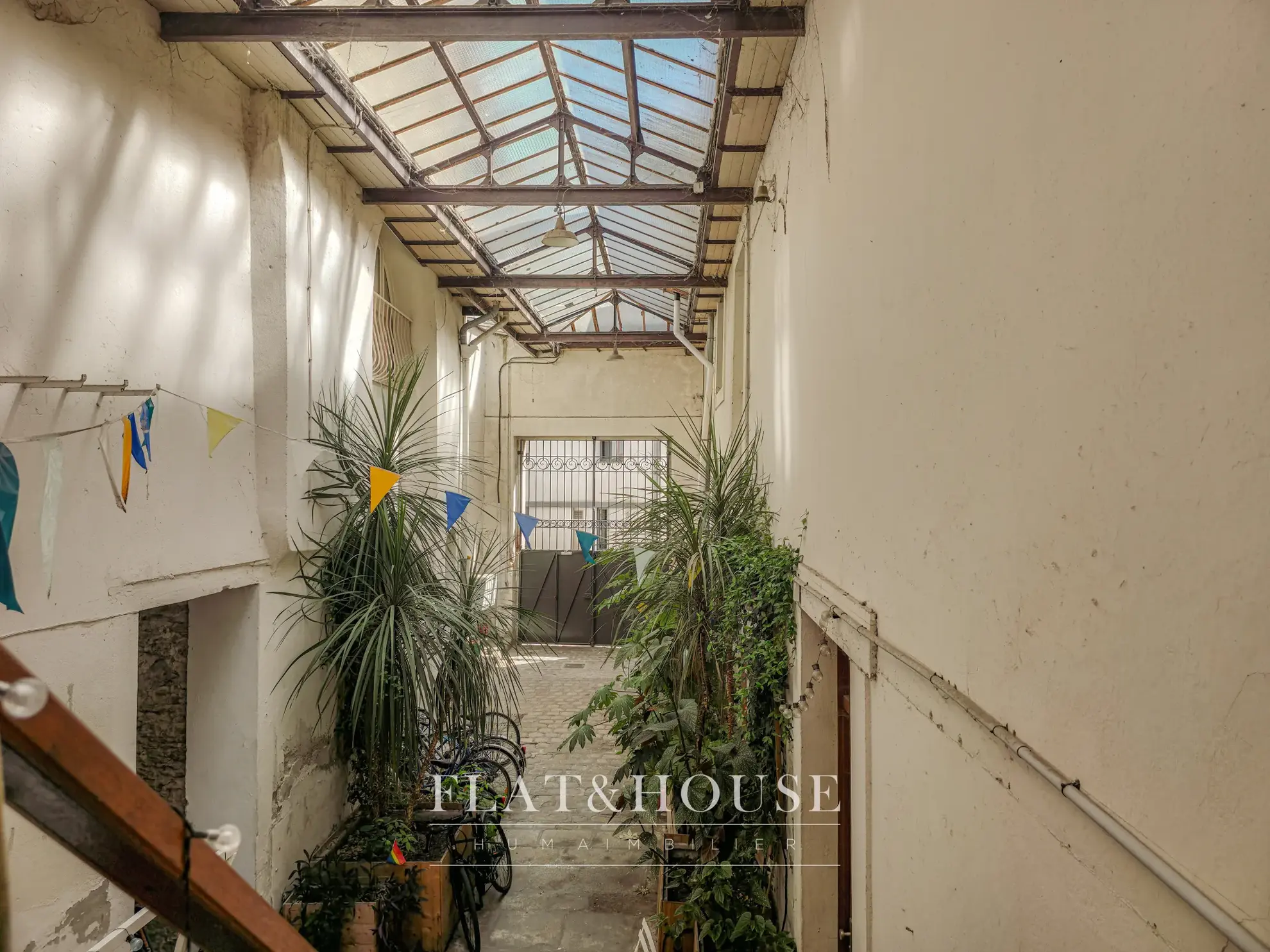 Achat appartement duplex de 69 m² style loft à Nantes centre 