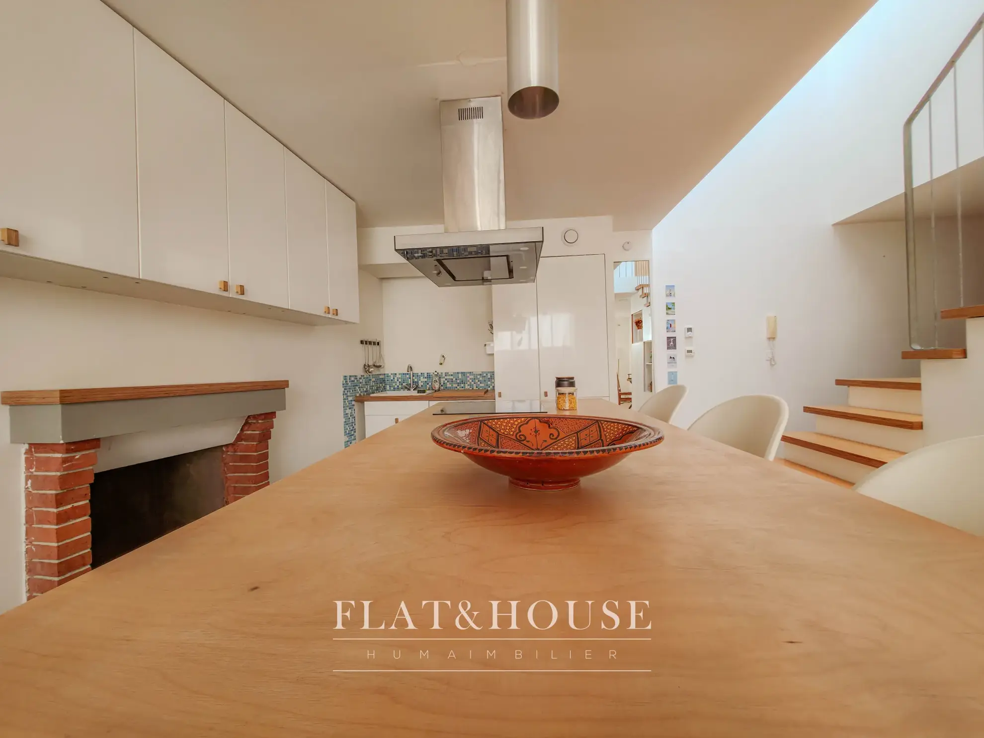 Achat appartement duplex de 69 m² style loft à Nantes centre 