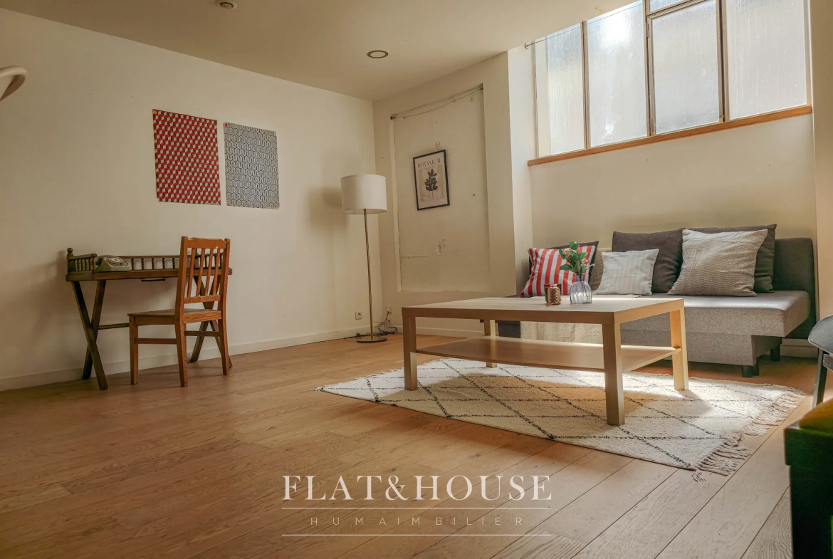 Achat appartement duplex de 69 m² style loft à Nantes centre 