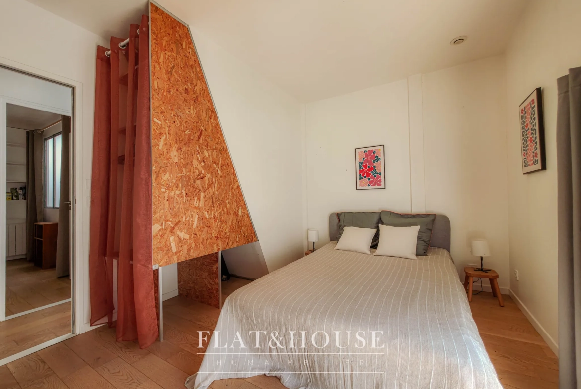 Achat appartement duplex de 69 m² style loft à Nantes centre 