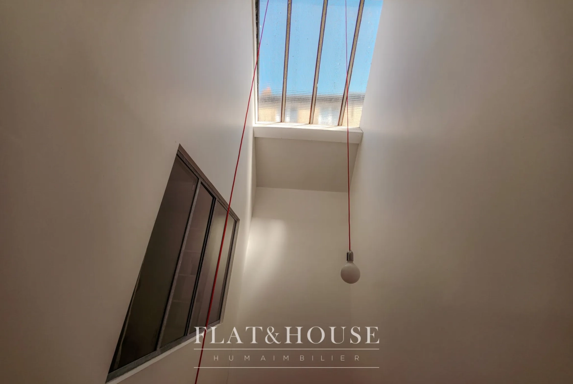 Achat appartement duplex de 69 m² style loft à Nantes centre 