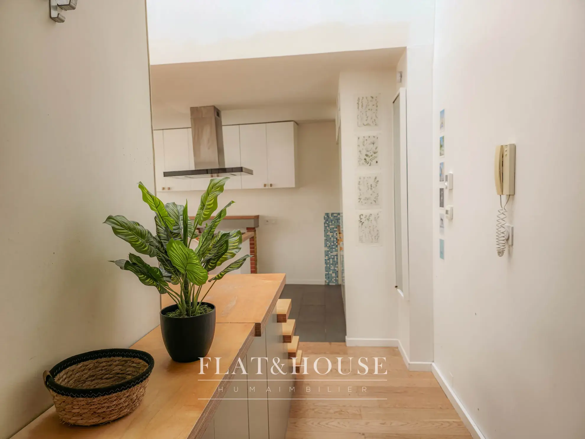 Achat appartement duplex de 69 m² style loft à Nantes centre 