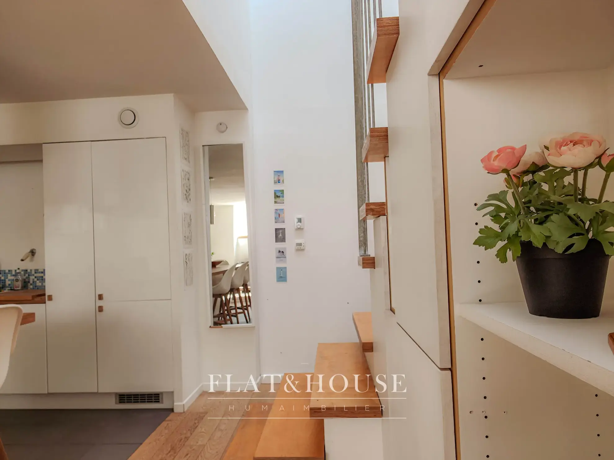 Achat appartement duplex de 69 m² style loft à Nantes centre 