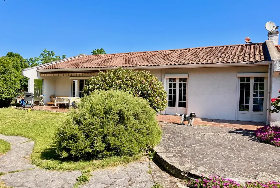 Magnifique maison de plain-pied à Tarbes avec grand jardin et équipements modernes 