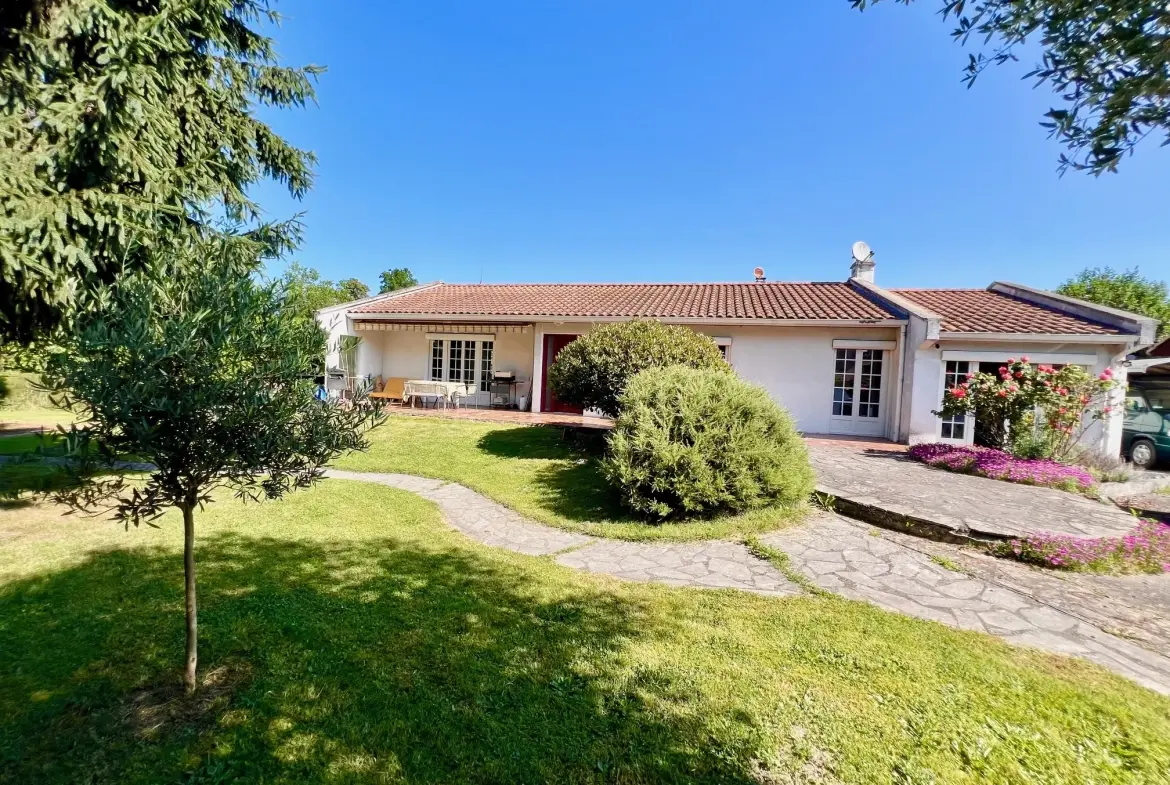 Magnifique maison de plain-pied à Tarbes avec grand jardin et équipements modernes 