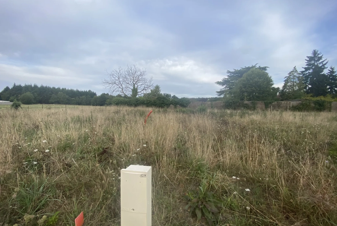 Terrain constructible viabilisé à vendre à Change - 438 m² 