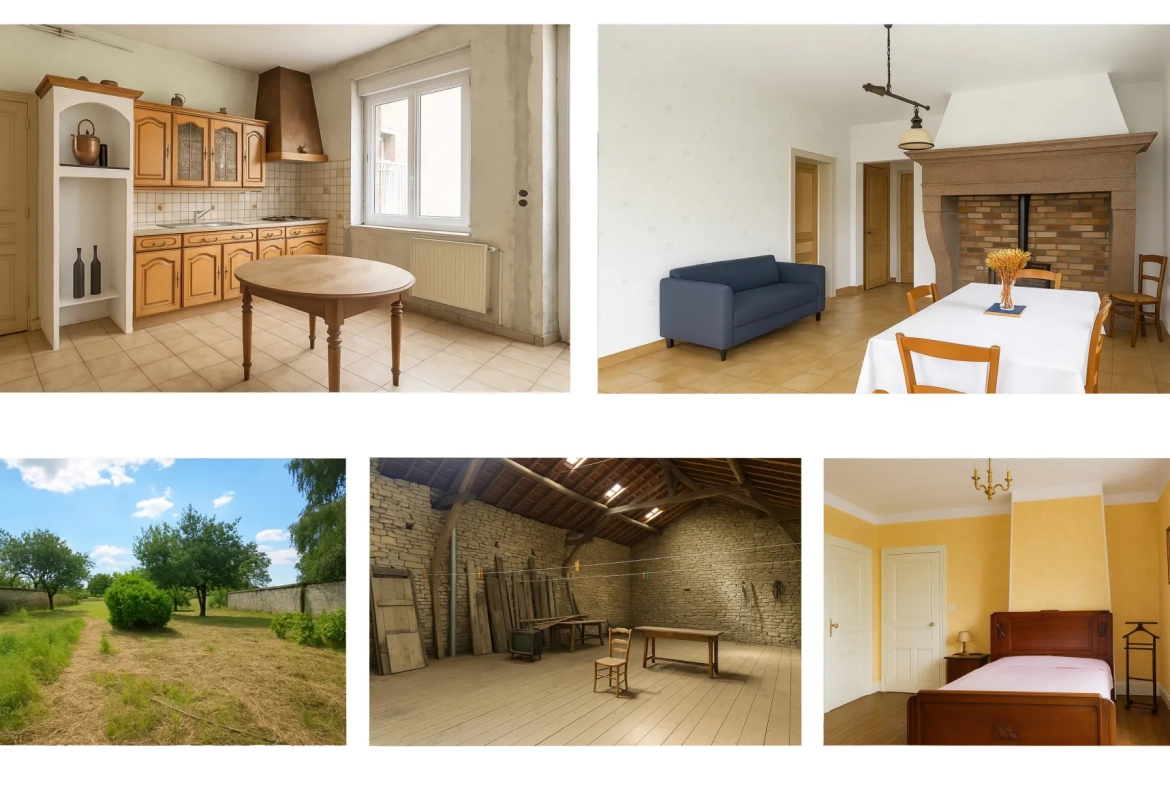 Maison individuelle de caractère avec dépendances à Longuyon - 125 m² 