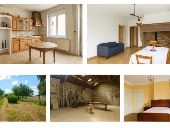 Maison individuelle de caractère avec dépendances à Longuyon - 125 m²