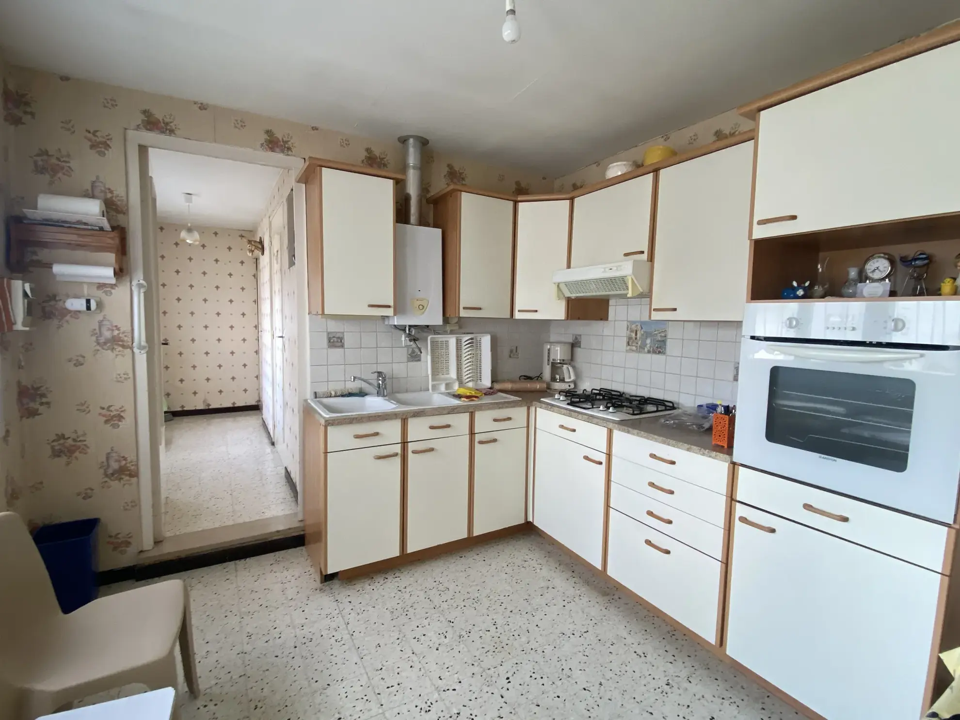 Maison à rénover de 75 m² avec jardin et garage à Trith Saint Léger 