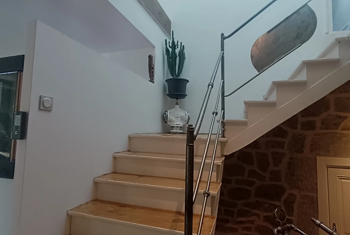 Maison de village avec grande terrasse à Saint Didier en Velay, 177 m² 