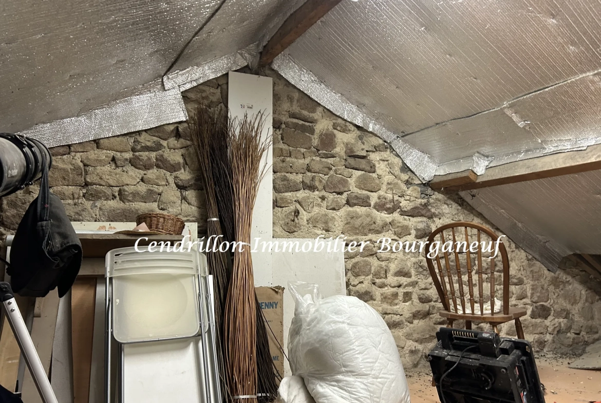 Maison en pierres de 60m² avec 2 chambres à Soubrebost, Creuse 