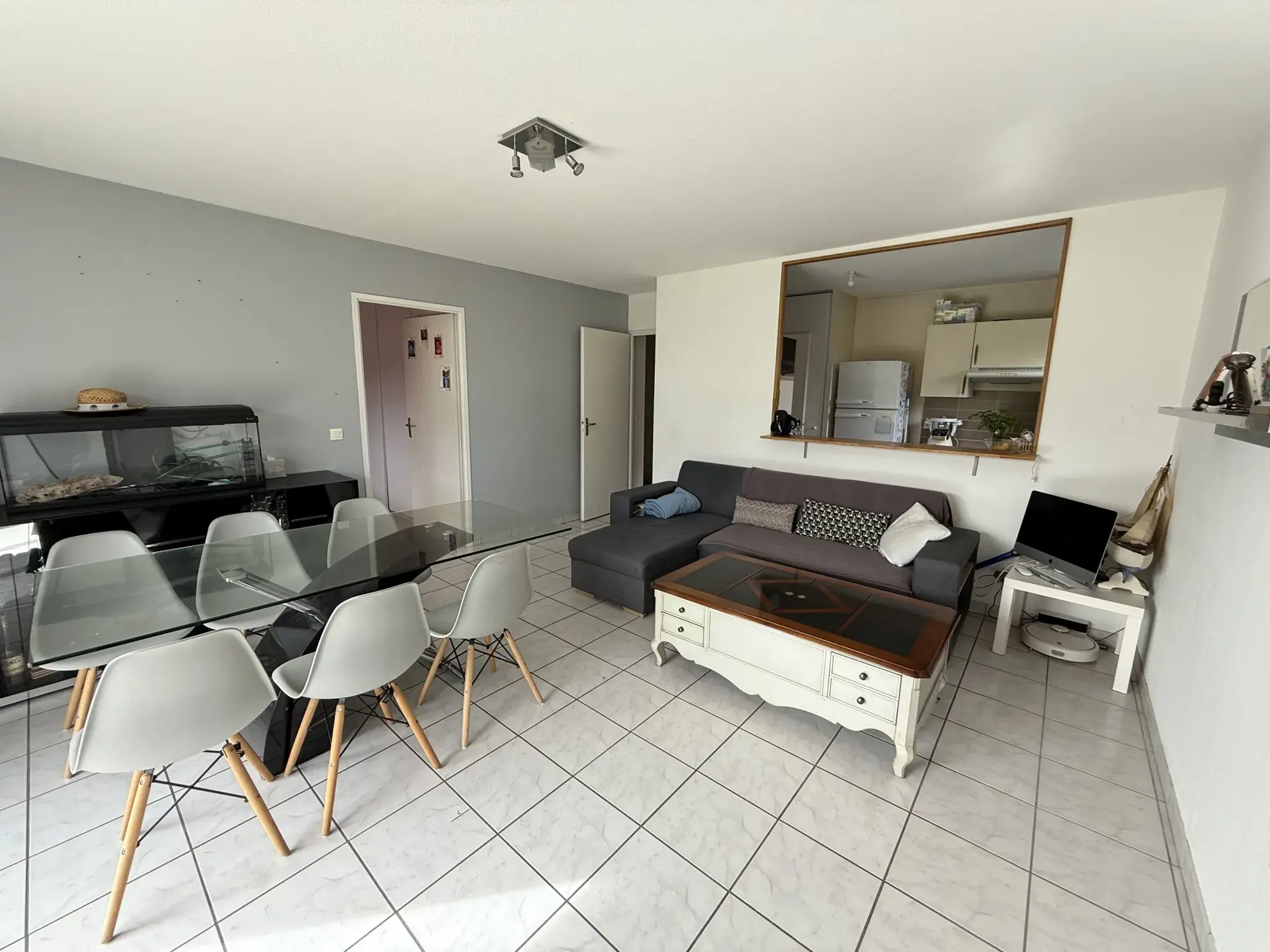 Appartement T3 avec jardin privé et 2 parkings à Mérignac 