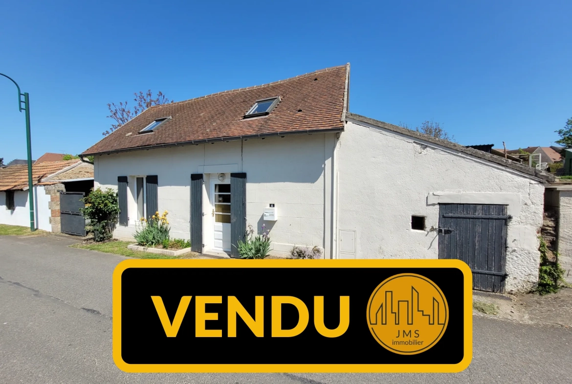 Charmante petite maison à vendre à Le Montet, 2 chambres, investissement ou première acquisition 