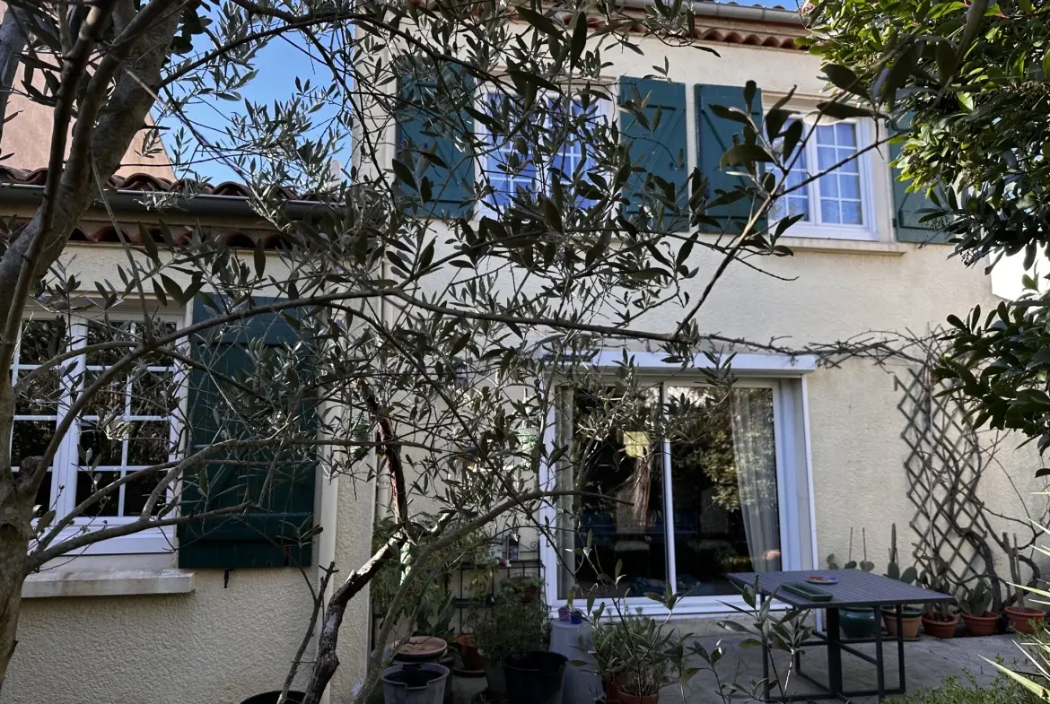 Maison à vendre avec jardin et garage à Carcassonne 
