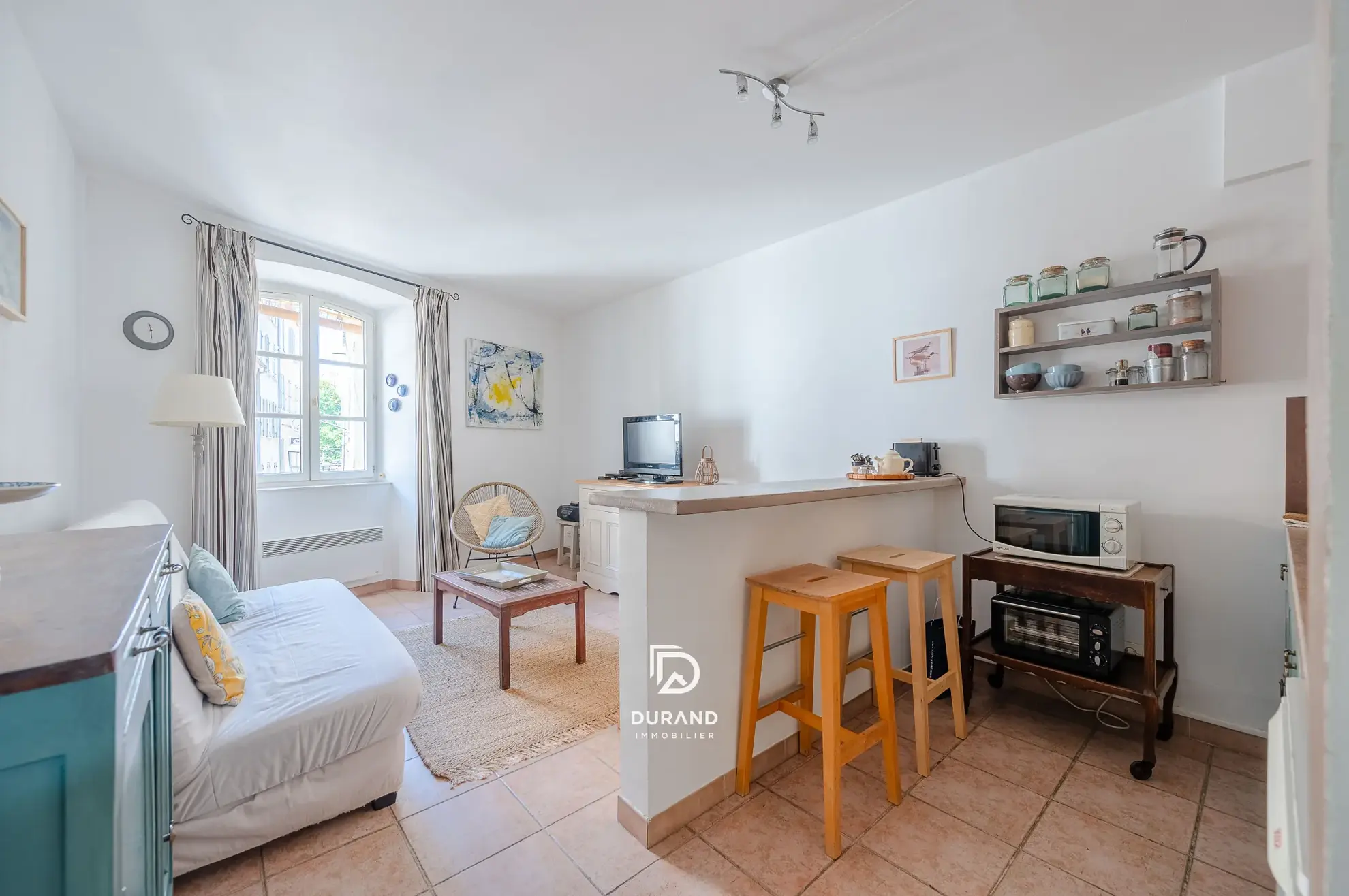 Appartement T2 de 38,62 m² à Marseille proche Vieux-Port, calme et sans travaux 