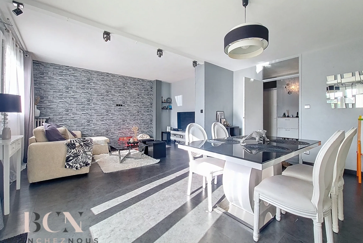 Appartement lumineux de 70 m² à Ezanville avec balcon et parking 