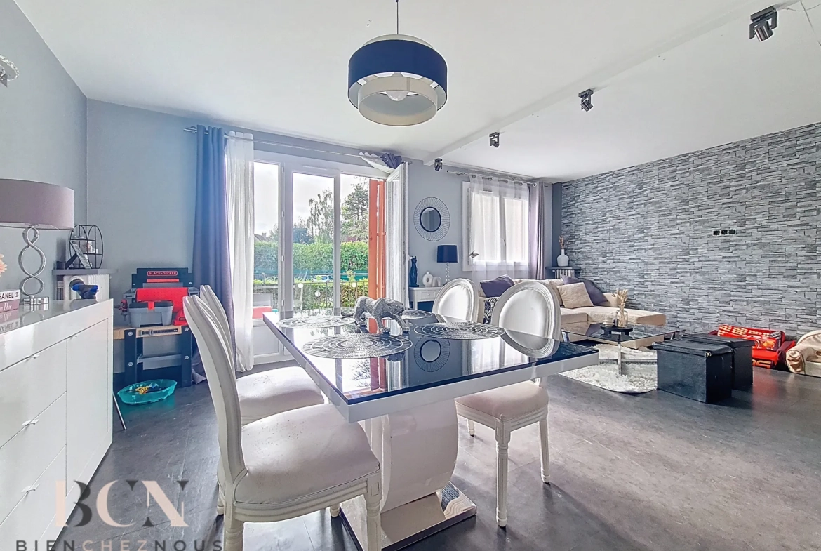 Appartement lumineux de 70 m² à Ezanville avec balcon et parking 