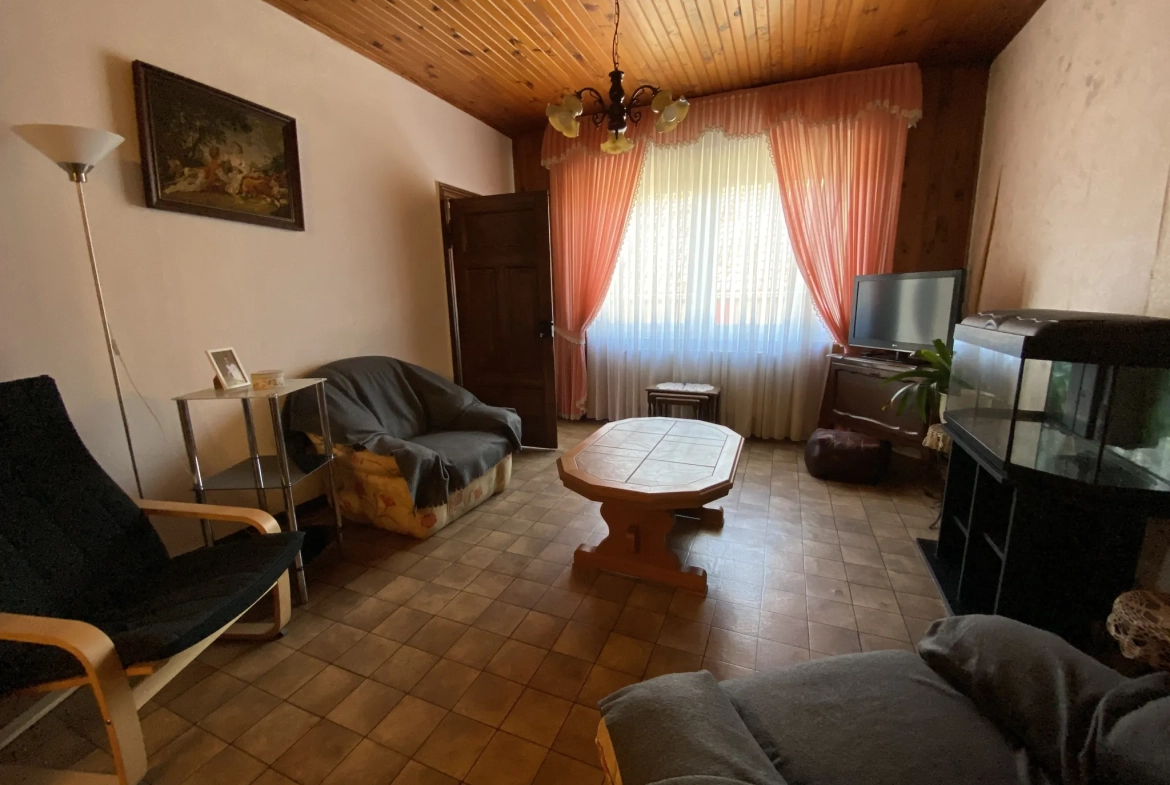Maison de village à Creutzwald de 174 m² avec dépendances et terrain de 125 ares 