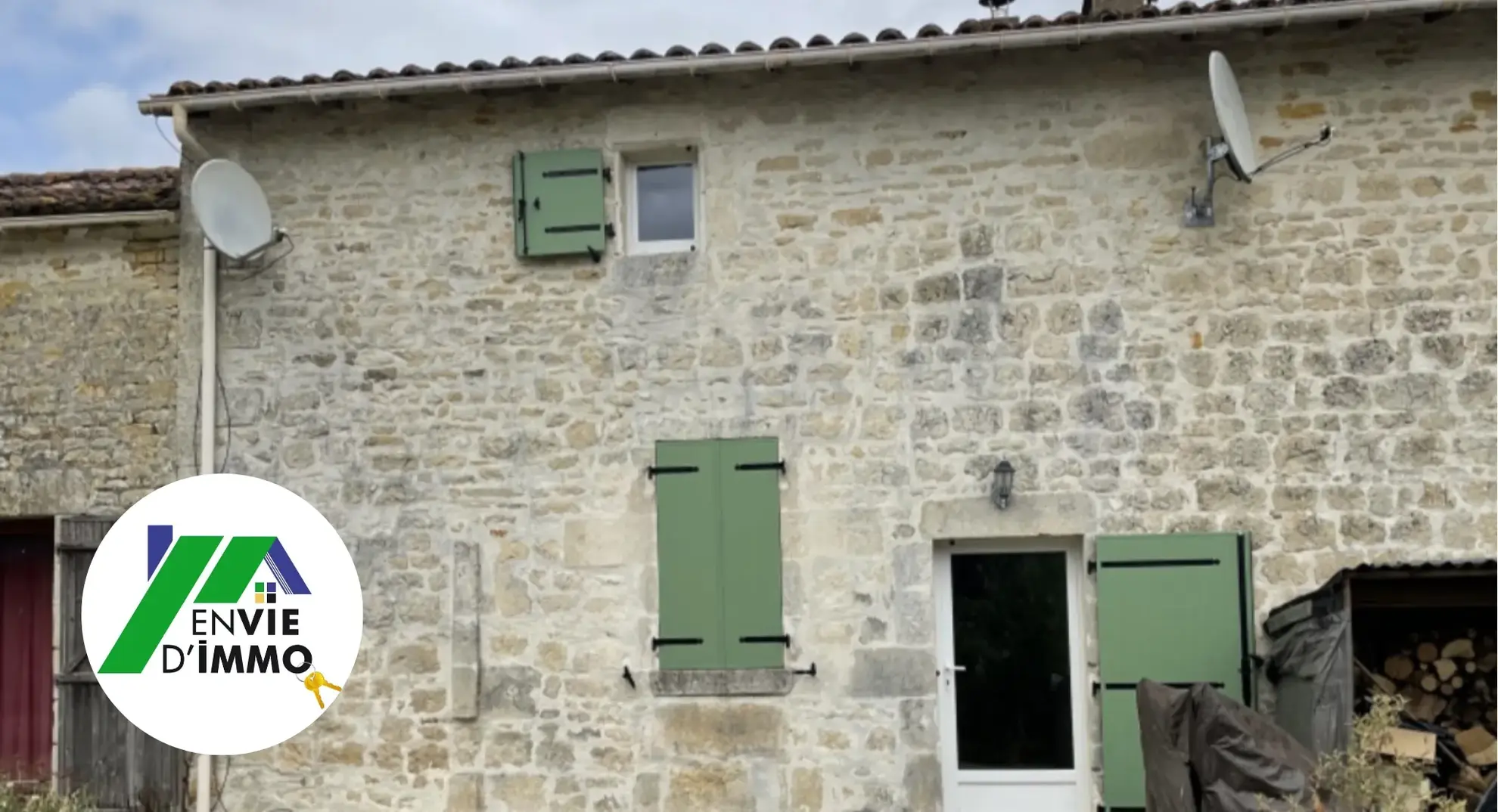 Maison en pierre à Sansais avec jardin, terrasse et parking, idéal primo-accédants ou investisseurs 