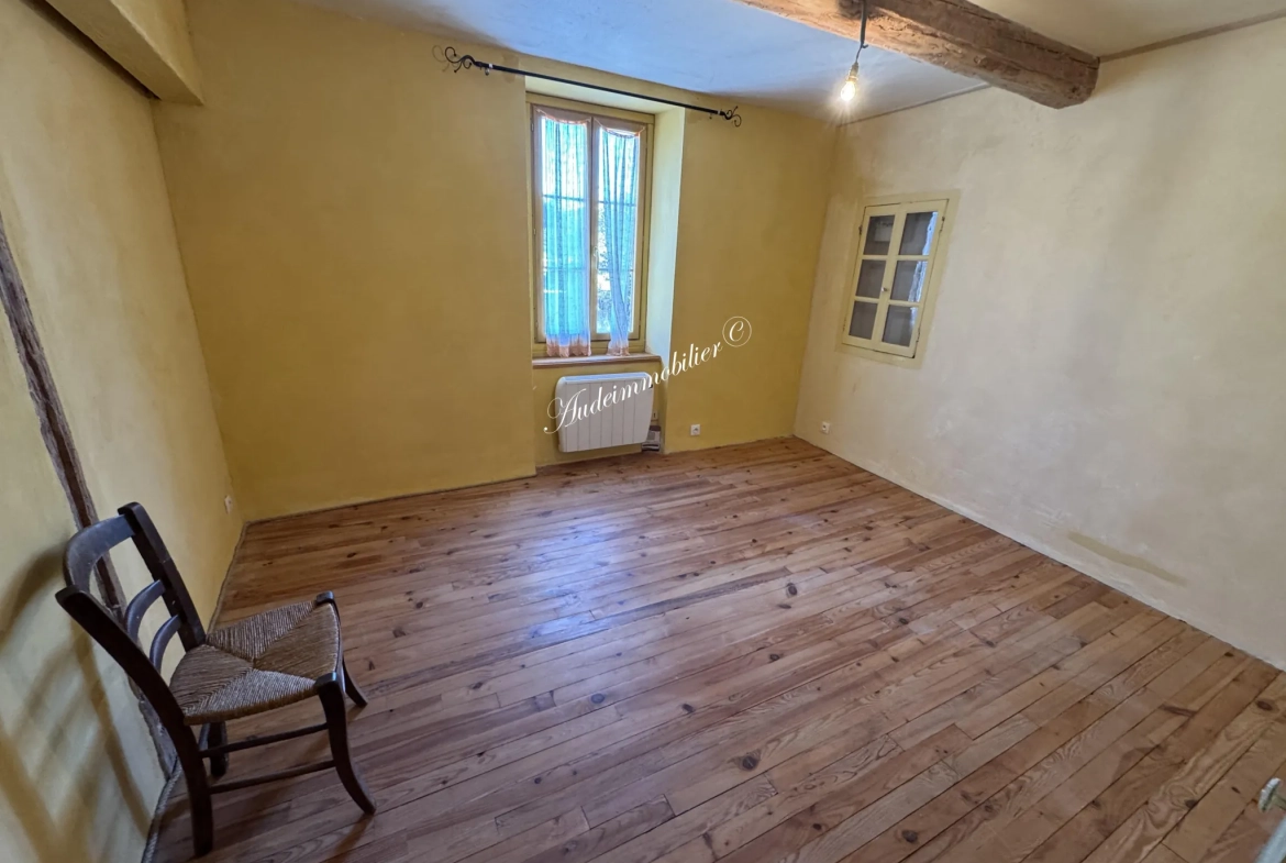 Maison de village rénovée avec cave viticole proche de Limoux 