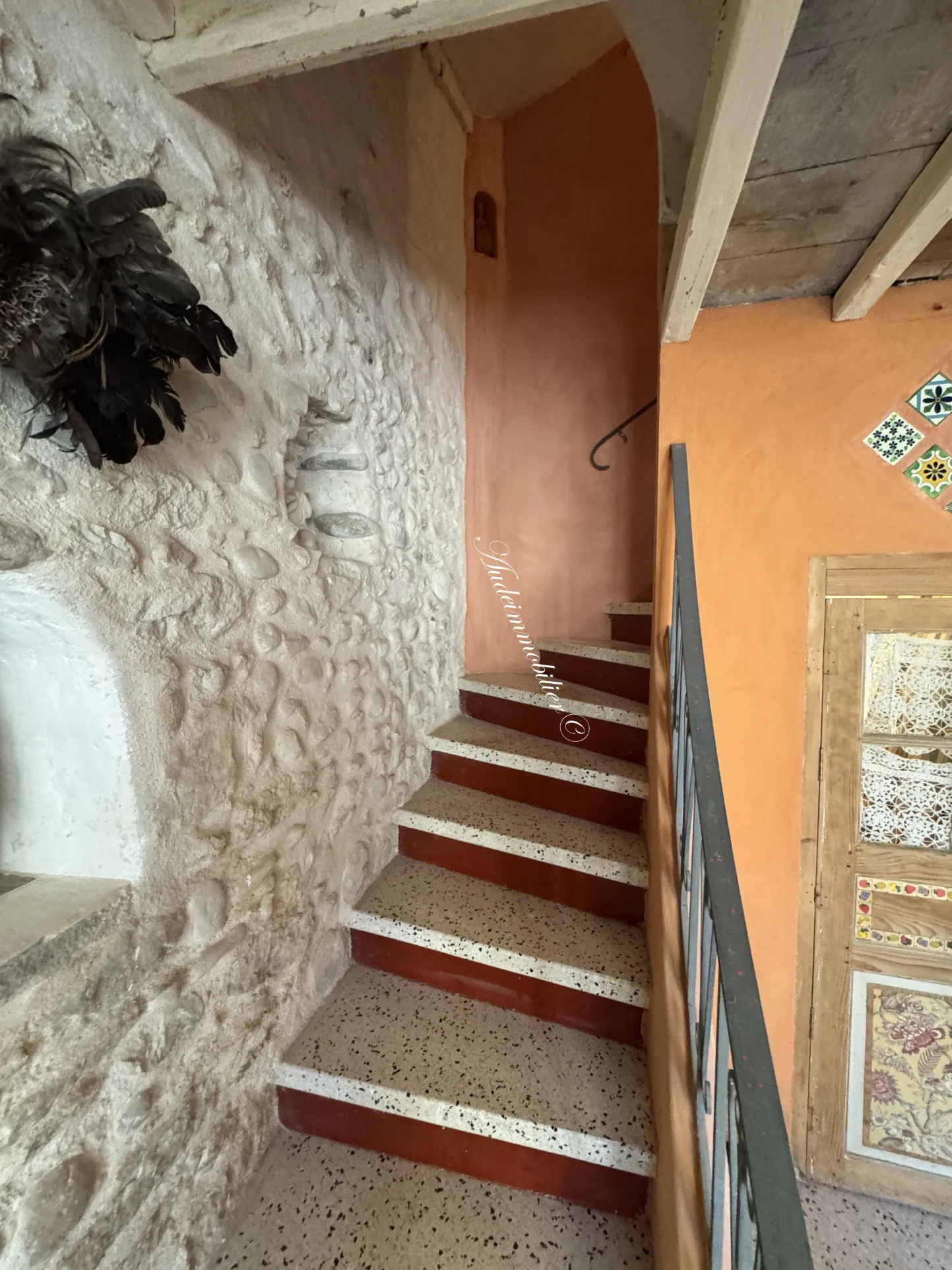Maison de village rénovée avec cave viticole proche de Limoux 