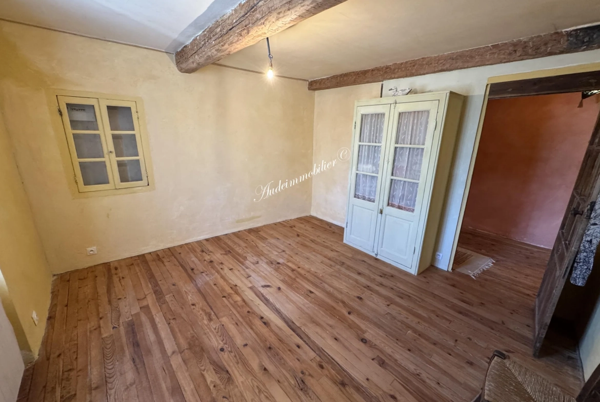 Maison de village rénovée avec cave viticole proche de Limoux 