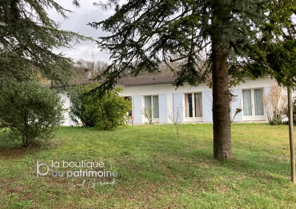 Maison 4 chambres avec terrasse à Loupiac – Belle opportunité familiale