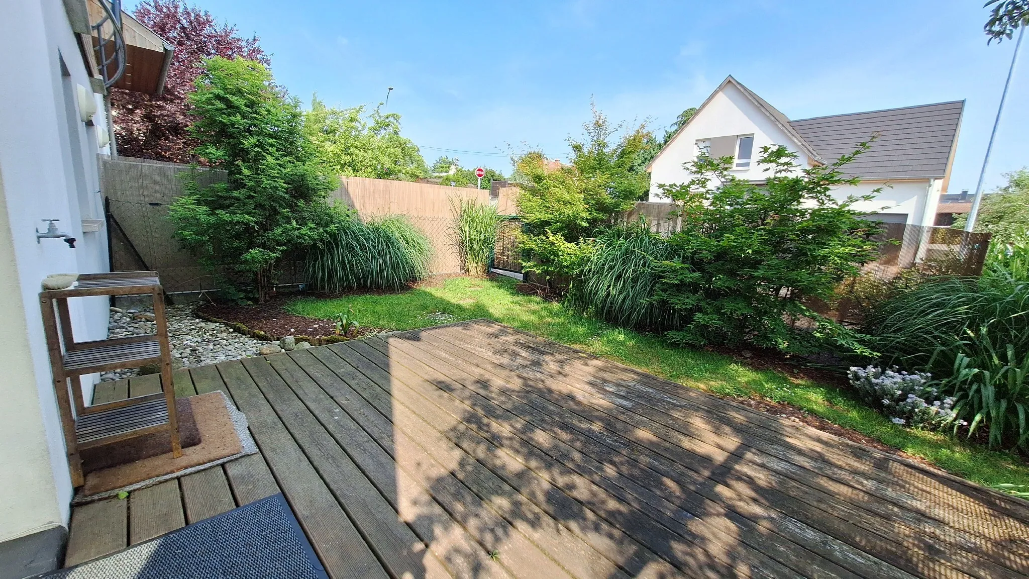A vendre duplex avec jardin et garage à Morschwiller le Bas 