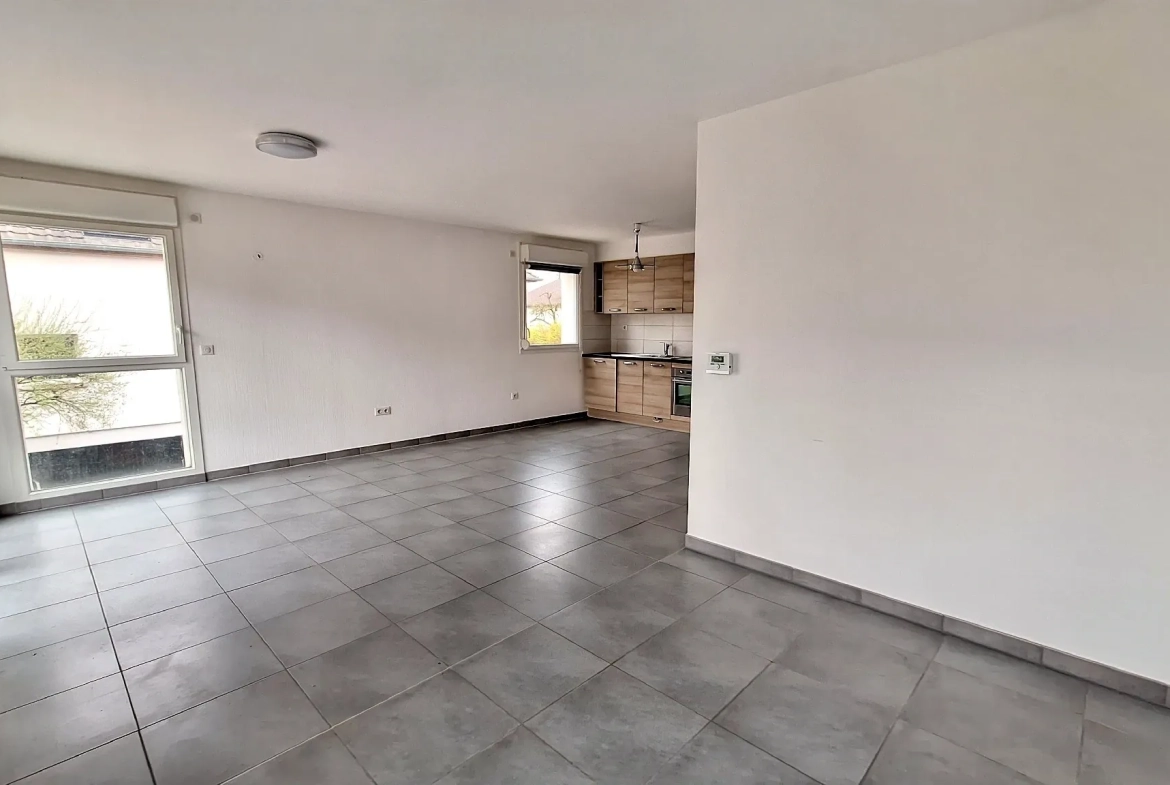 A vendre duplex avec jardin et garage à Morschwiller le Bas 