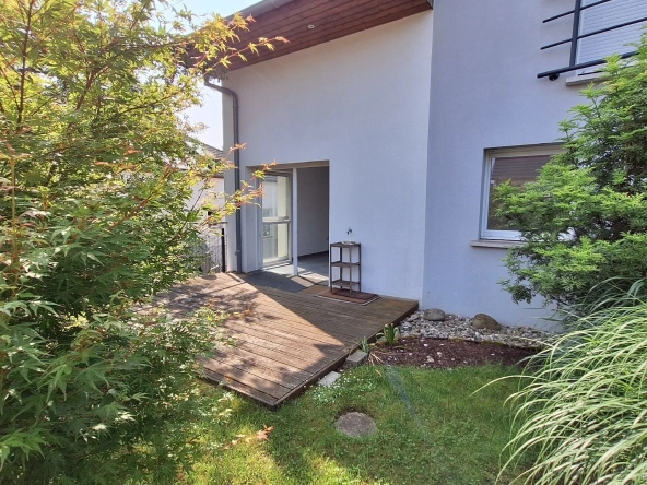 A vendre duplex avec jardin et garage à Morschwiller le Bas