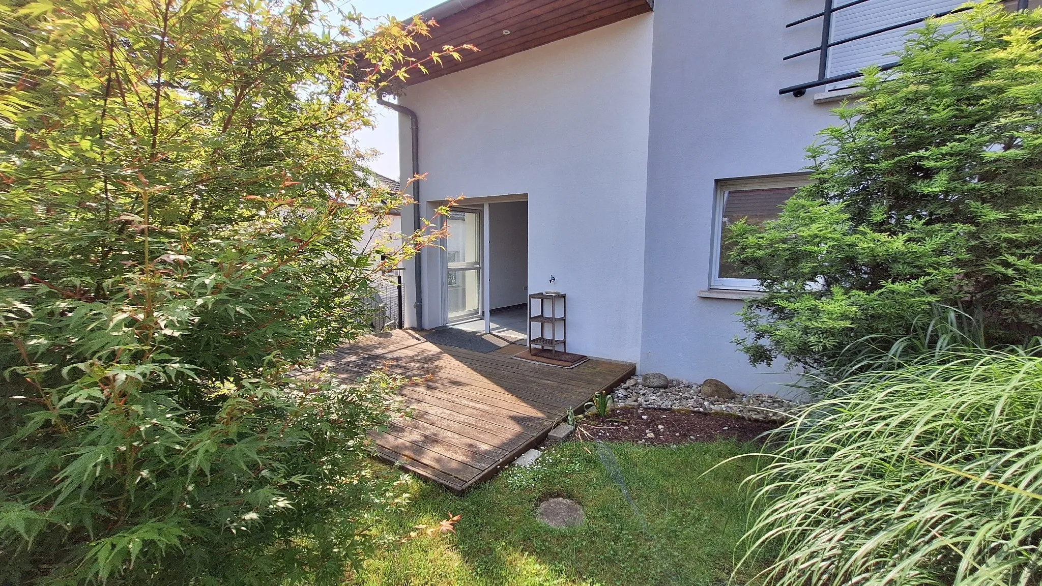 A vendre duplex avec jardin et garage à Morschwiller le Bas 