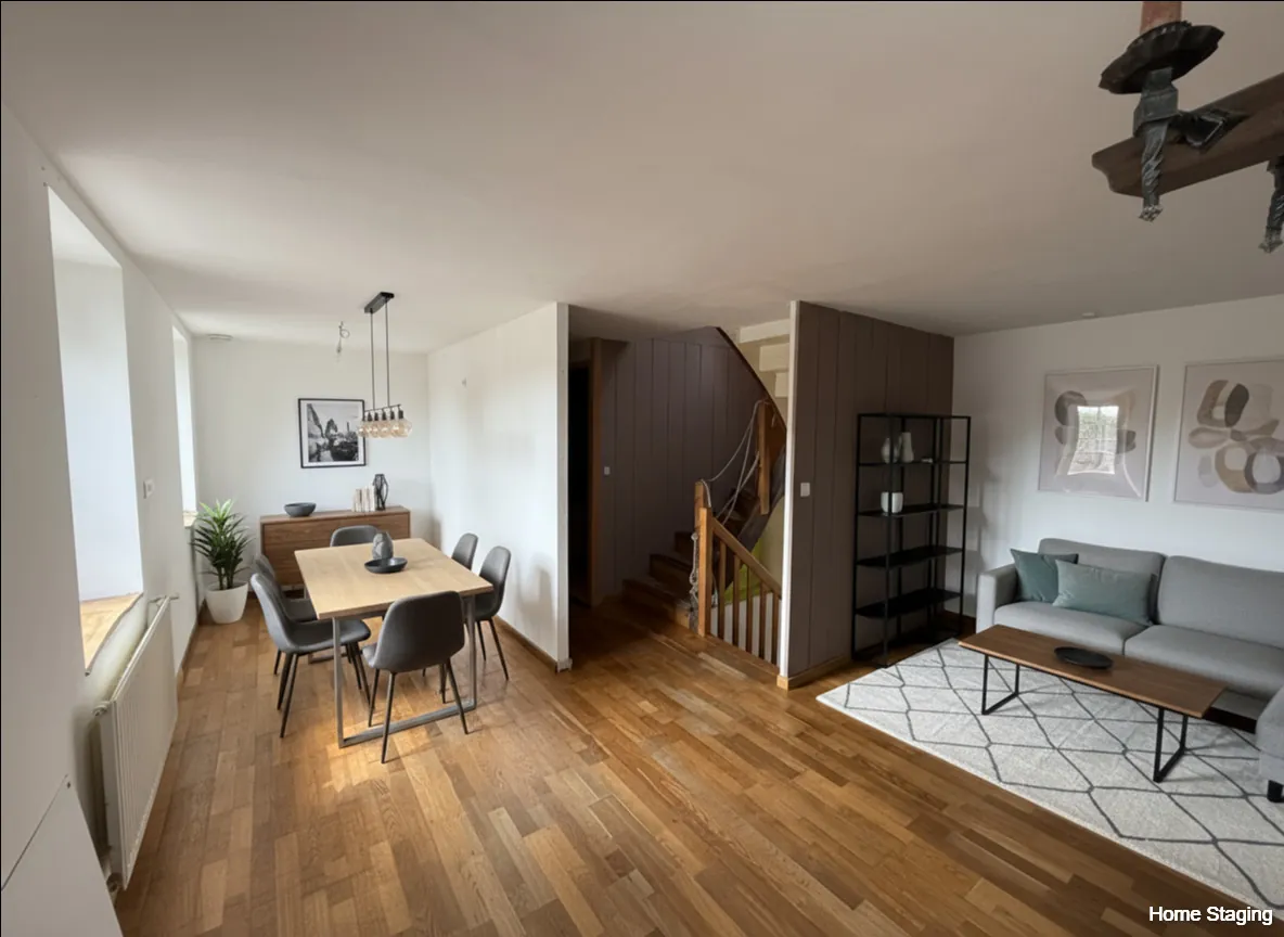Maison à vendre à Saint Derrien, 5 pièces, 155 m² avec dépendance et vue nature 