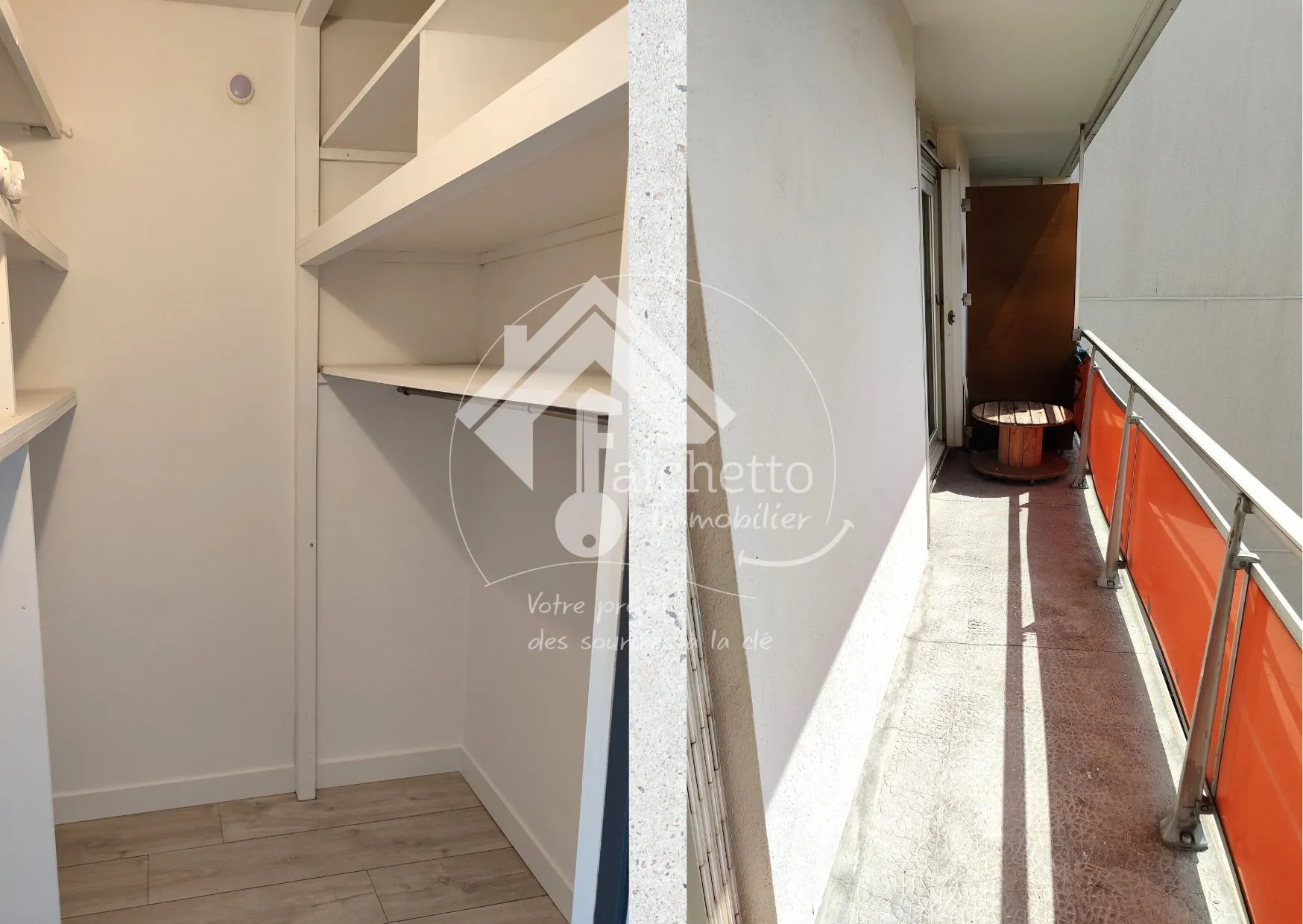 Appartement T3 rénové à Clermont-Ferrand avec balcon, cave et parking 