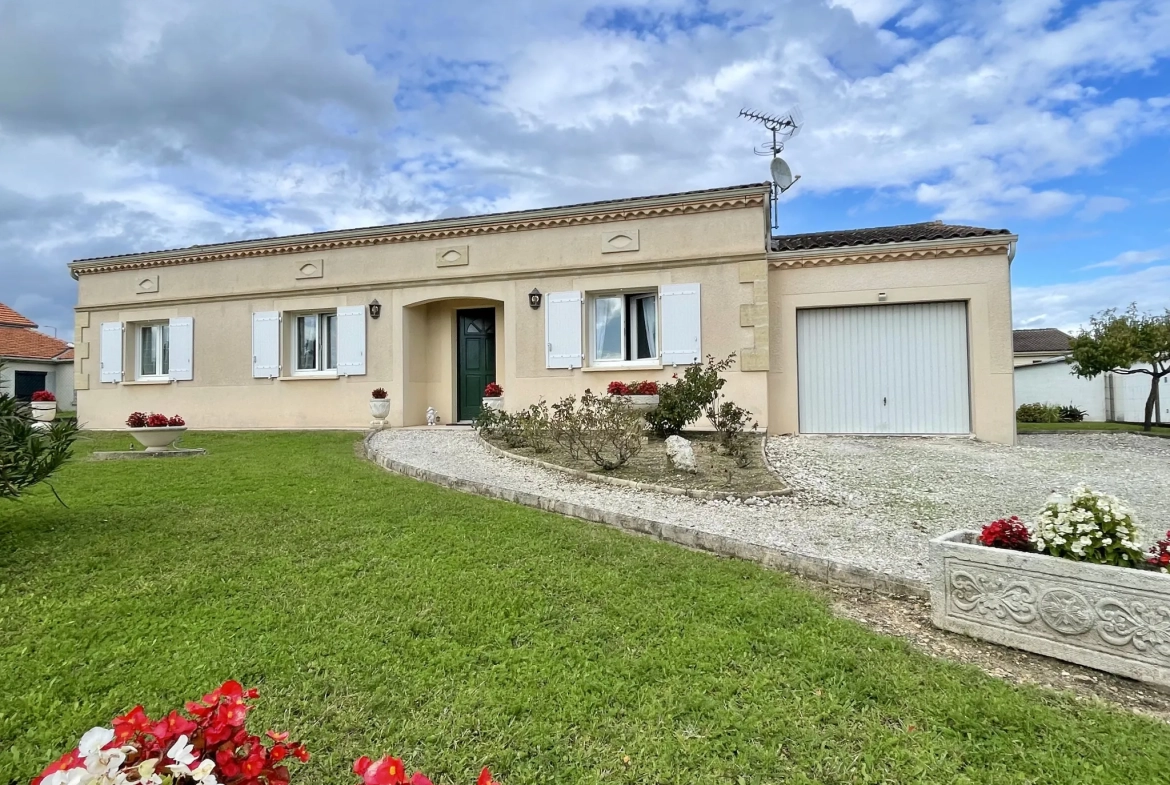 Maison de plain-pied à vendre à Libourne, idéal pour investissement ou résidence principale 
