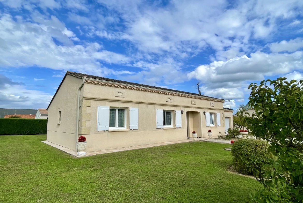 Maison de plain-pied à vendre à Libourne, idéal pour investissement ou résidence principale 