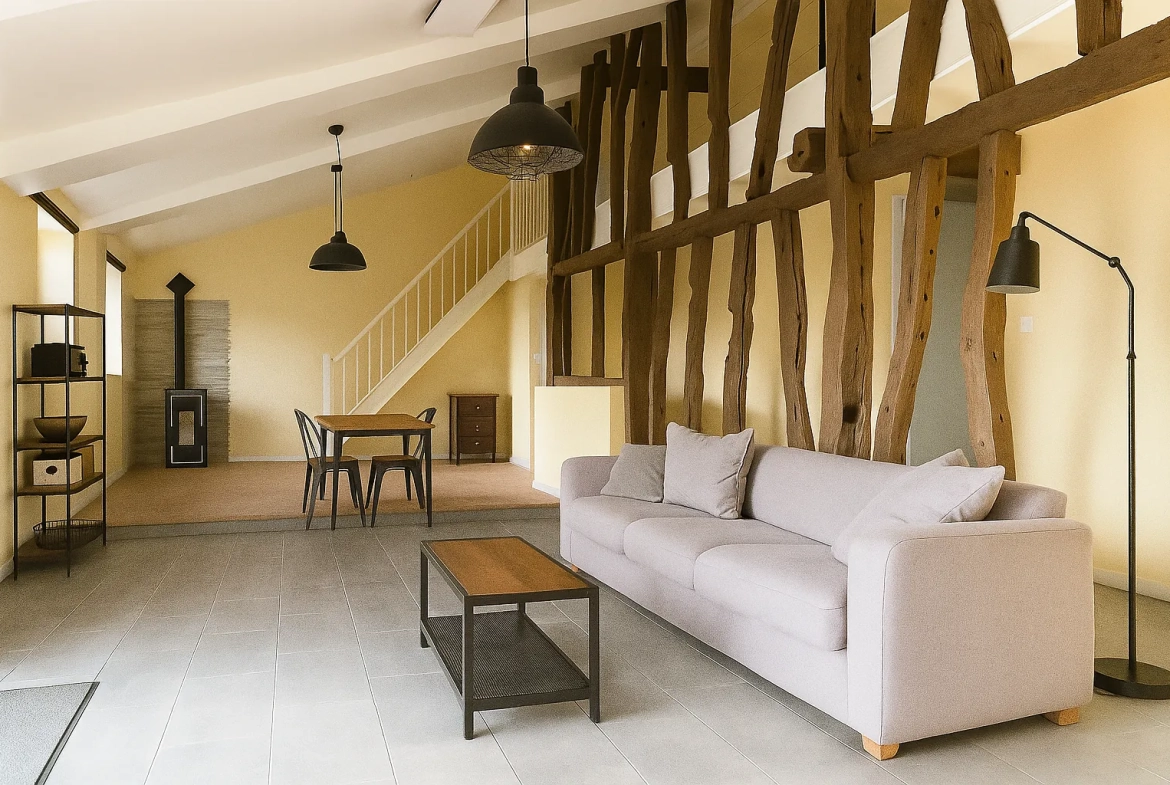 Maison moderne rénovée de 190 m² à La Réole avec terrains et équipements performants 
