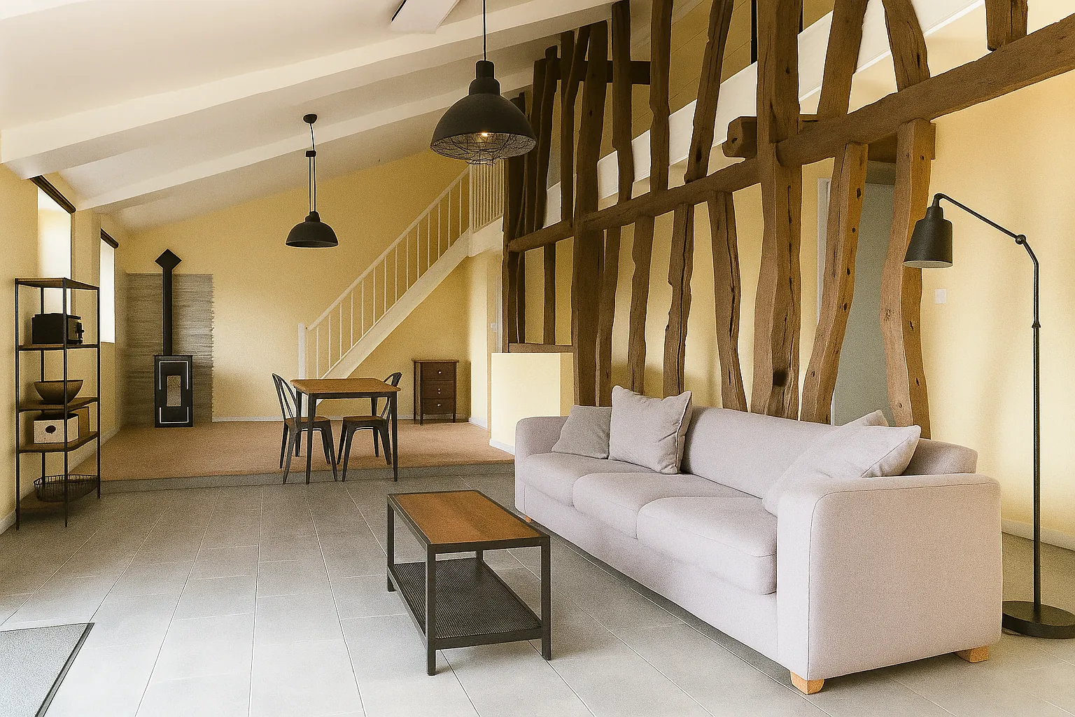 Maison moderne rénovée de 190 m² à La Réole avec terrains et équipements performants 