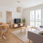 Appreciable T4 rénové avec balcon, cave et parking à Montsoult
