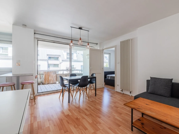 Appartement 2 pièces avec terrasse à Strasbourg Robertsau - 37,40 m²