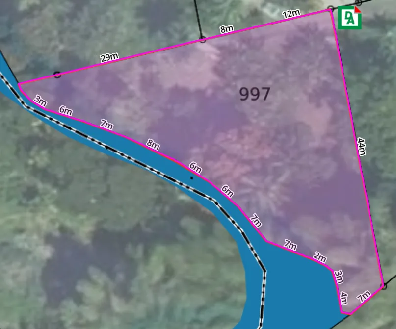 Terrain constructible de 1062 m² à vendre à Fort-de-France, Balata, vue campagne 